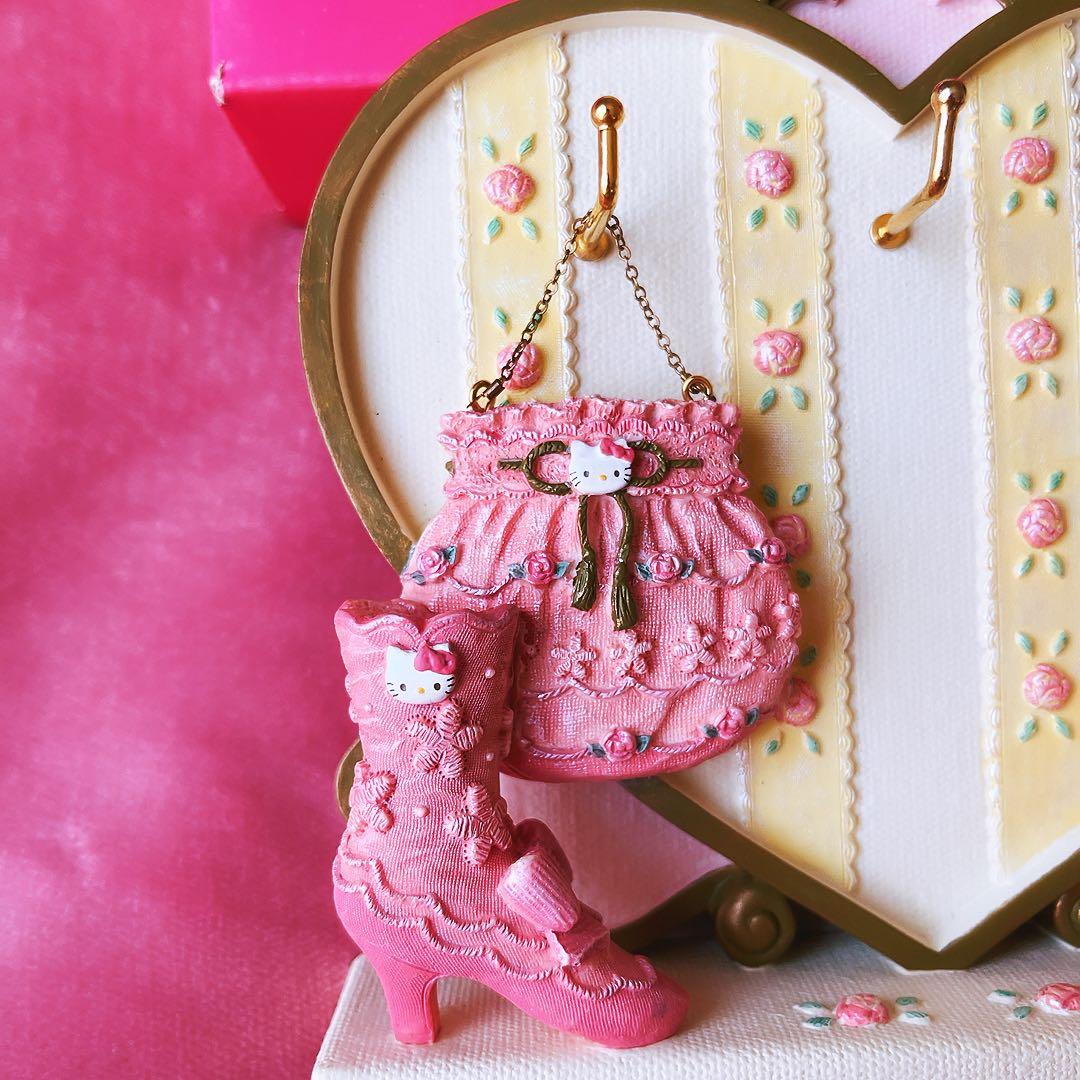 希少激レア　ハローキティ　ジュエリースタンド　USA ドレス　2003 サンリオ