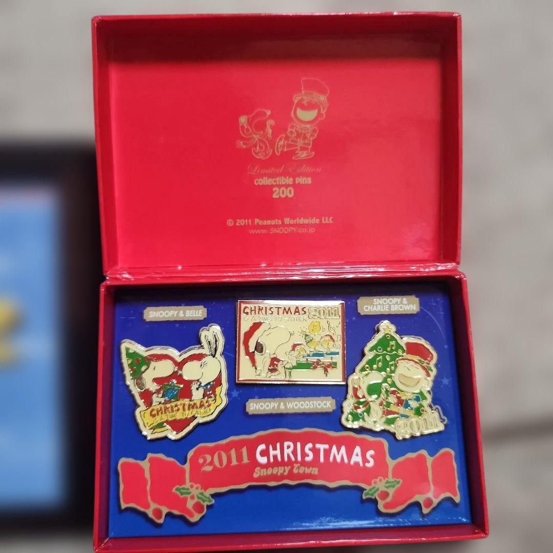 2011年★スヌーピー★クリスマス★限定品★61周年★ピンバッジ