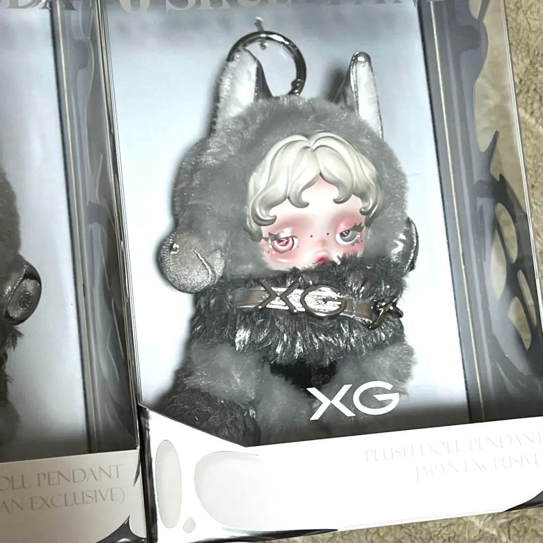 SKULLPANDA×XGPlushDollPendanスカルパンダポップマート