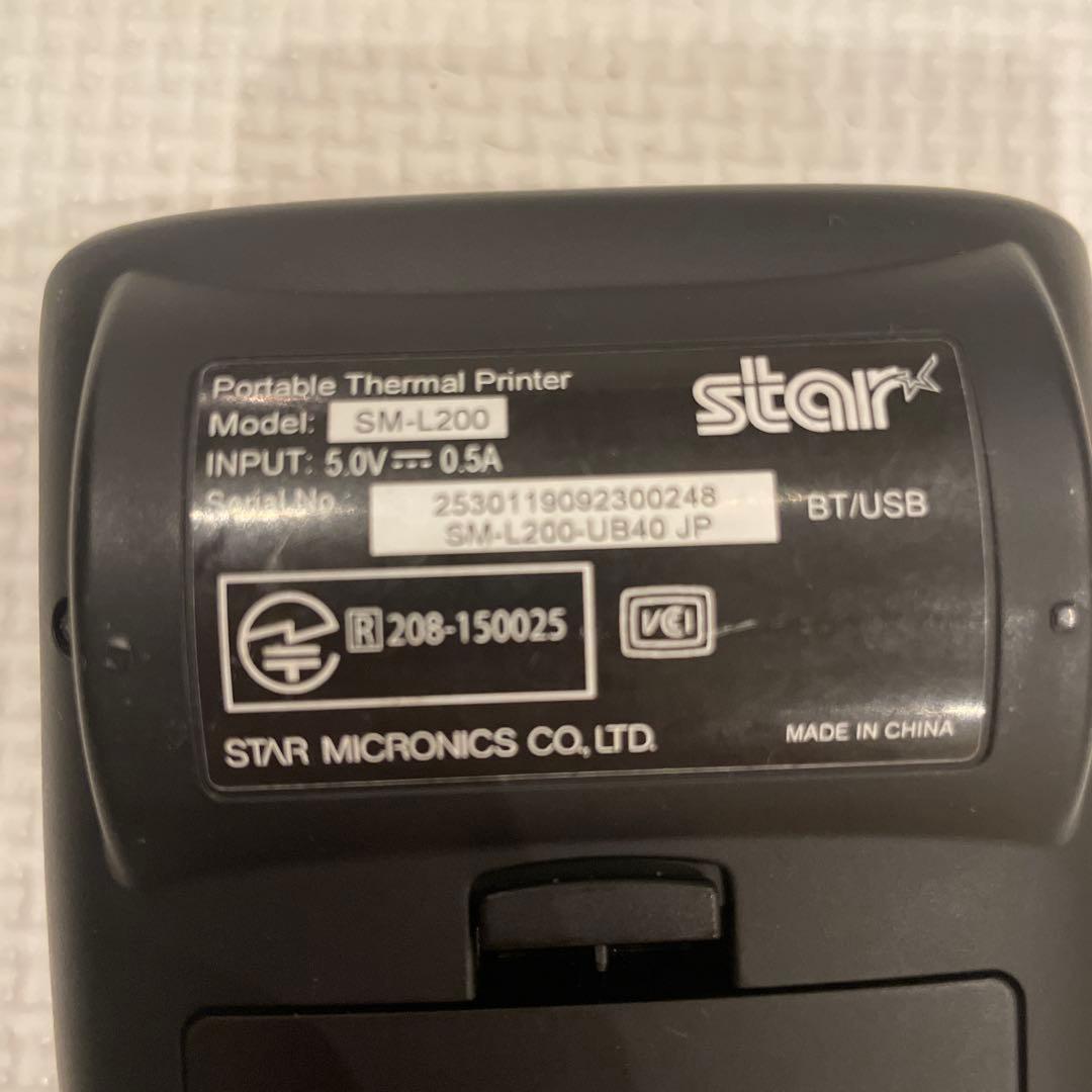 SM-L200 star Bluetooth レシートプリンター