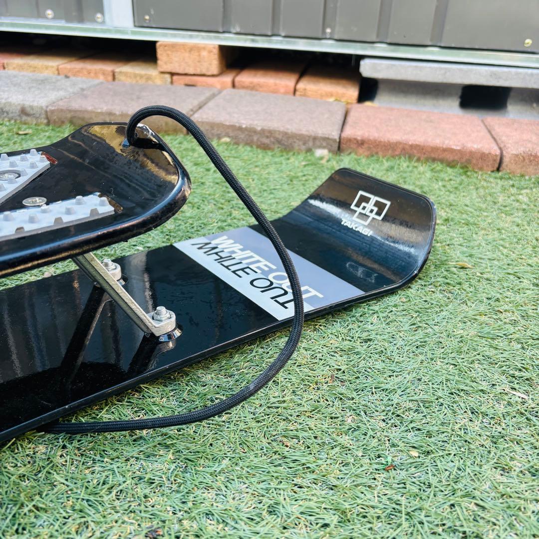 【希少】TAKAGI ZAPPER WHITEOUT スノースケート 122cm