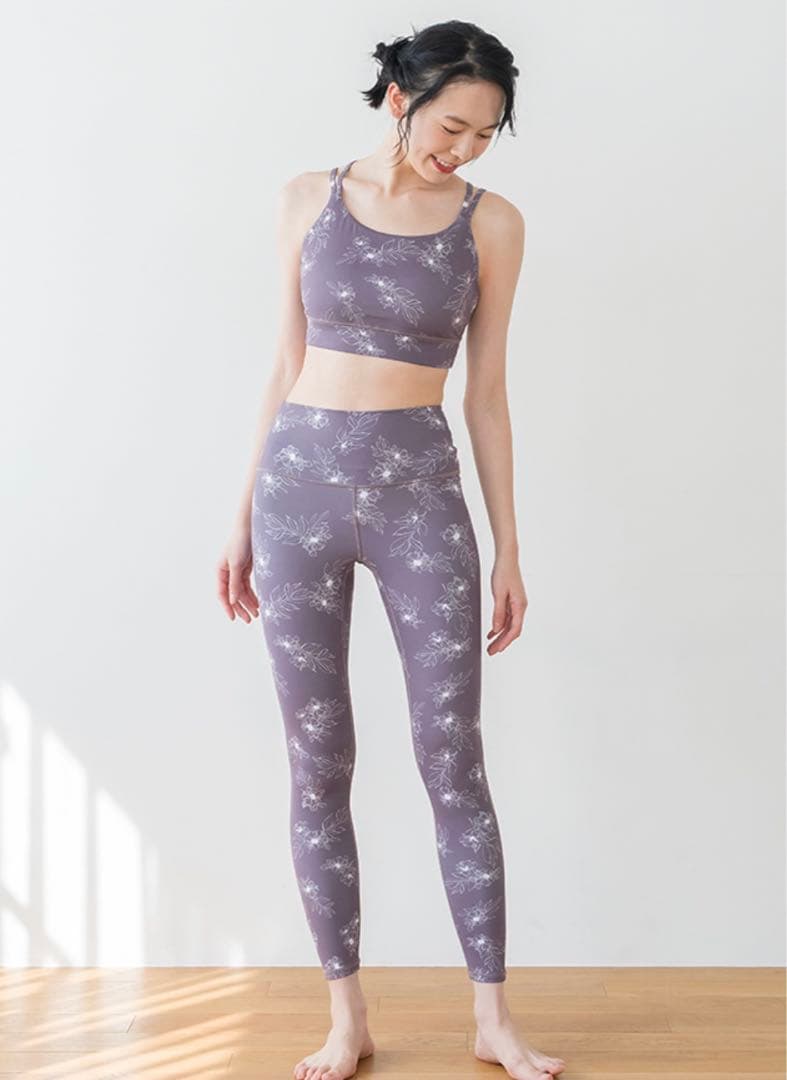 【SUKALA】フラワープリントセパレートタンクトップ