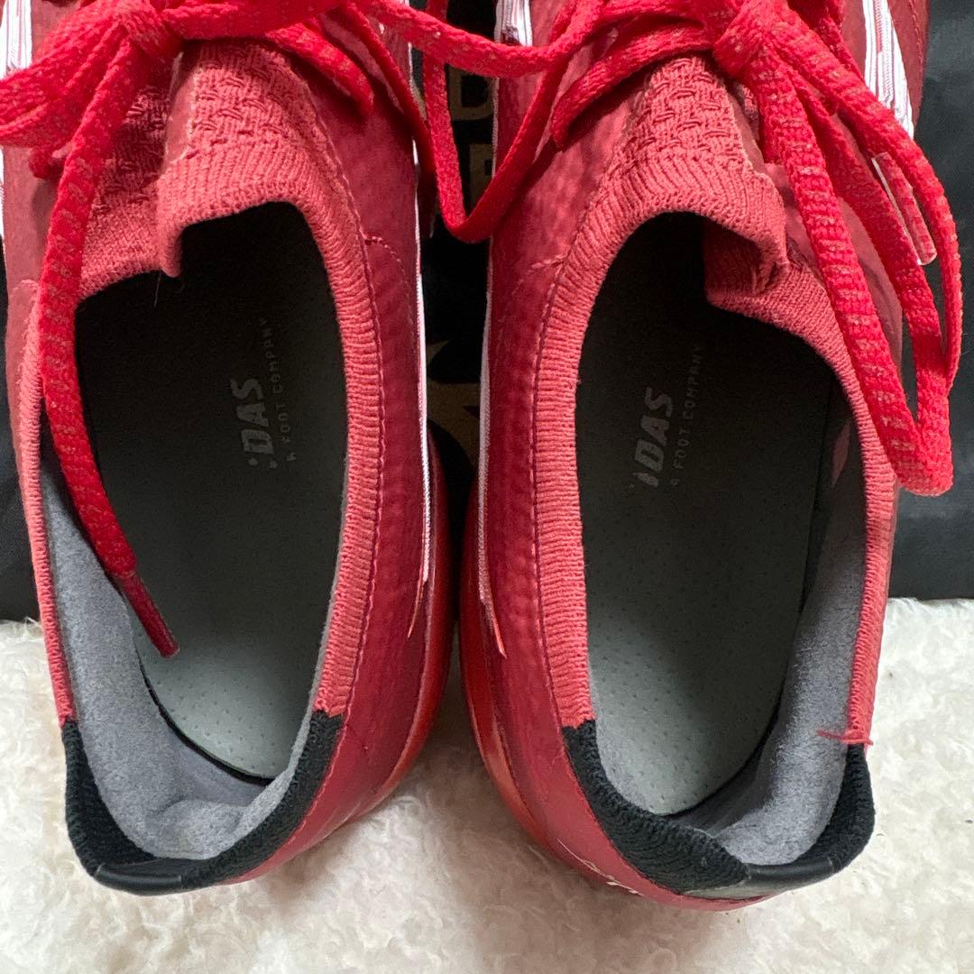 Mizuno Morelia NEO スパイク赤　日本製 26.5cm 袋・箱付