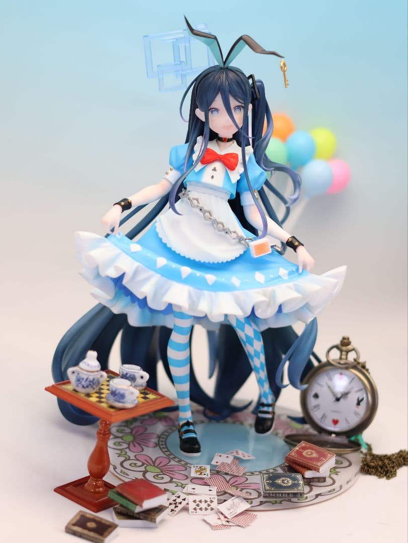 ブルーアーカイブ 天童アリス In不思議な国　ガレージキット　完成品