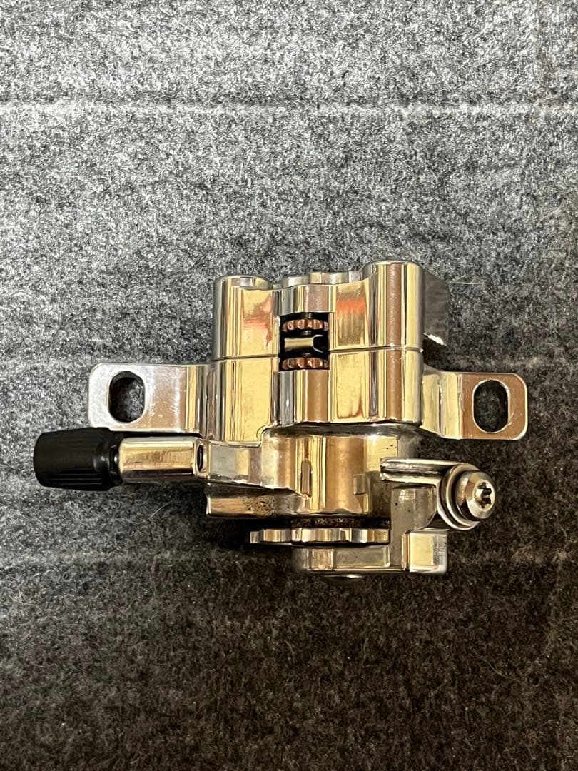 PAUL klamper disc calliperポリッシュbluelug