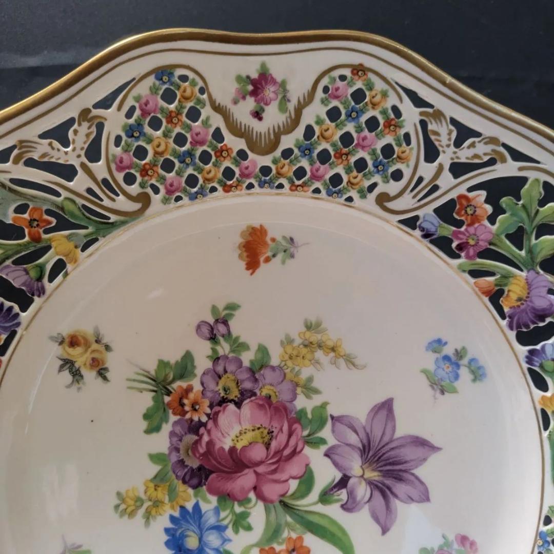 26㎝★1級品 シューマン ババリア オープンワーク メッシュ 金彩エッジ