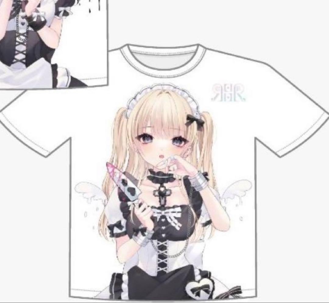 REIRIE 金子理江　ビビちゃん イラスト Tシャツ