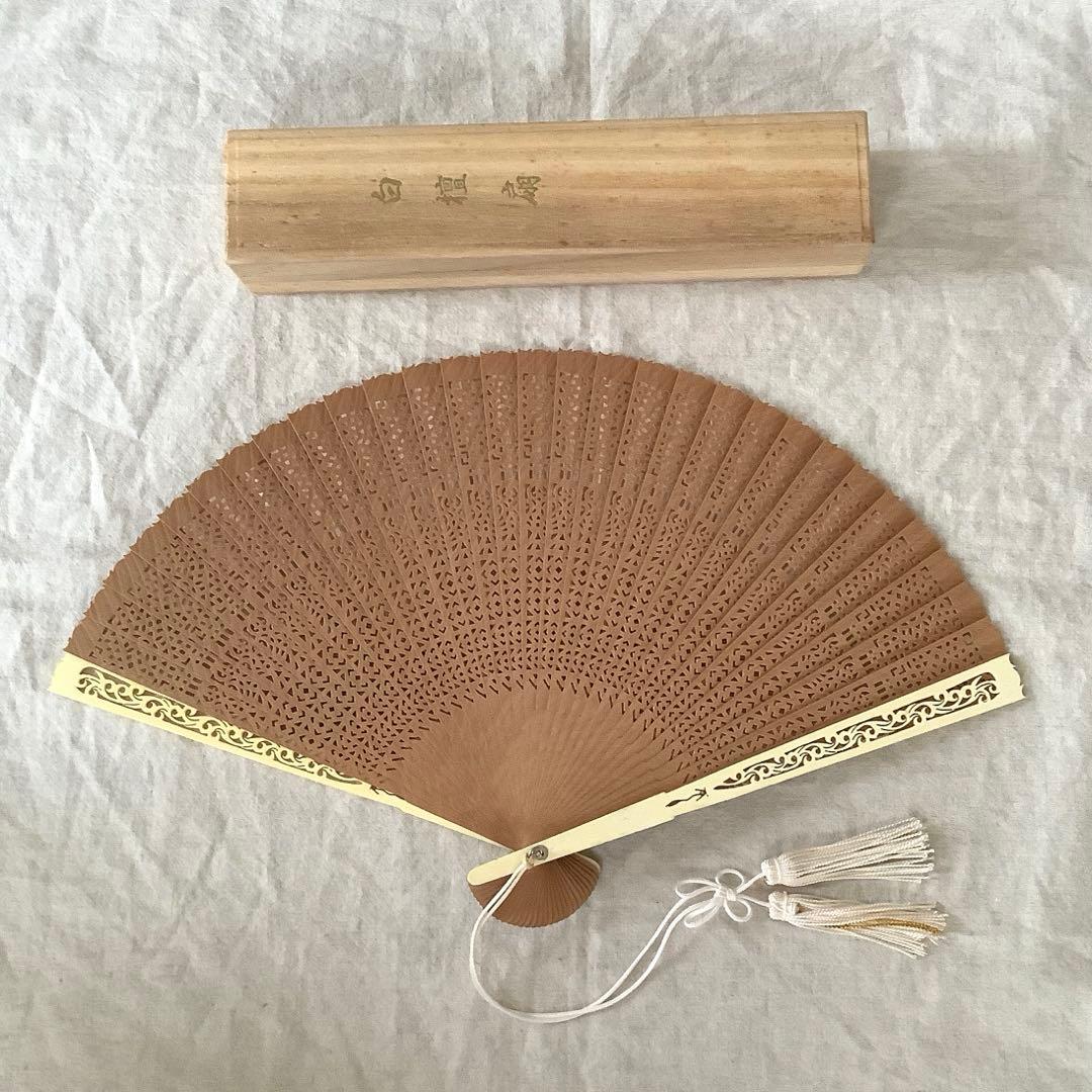 白檀扇子