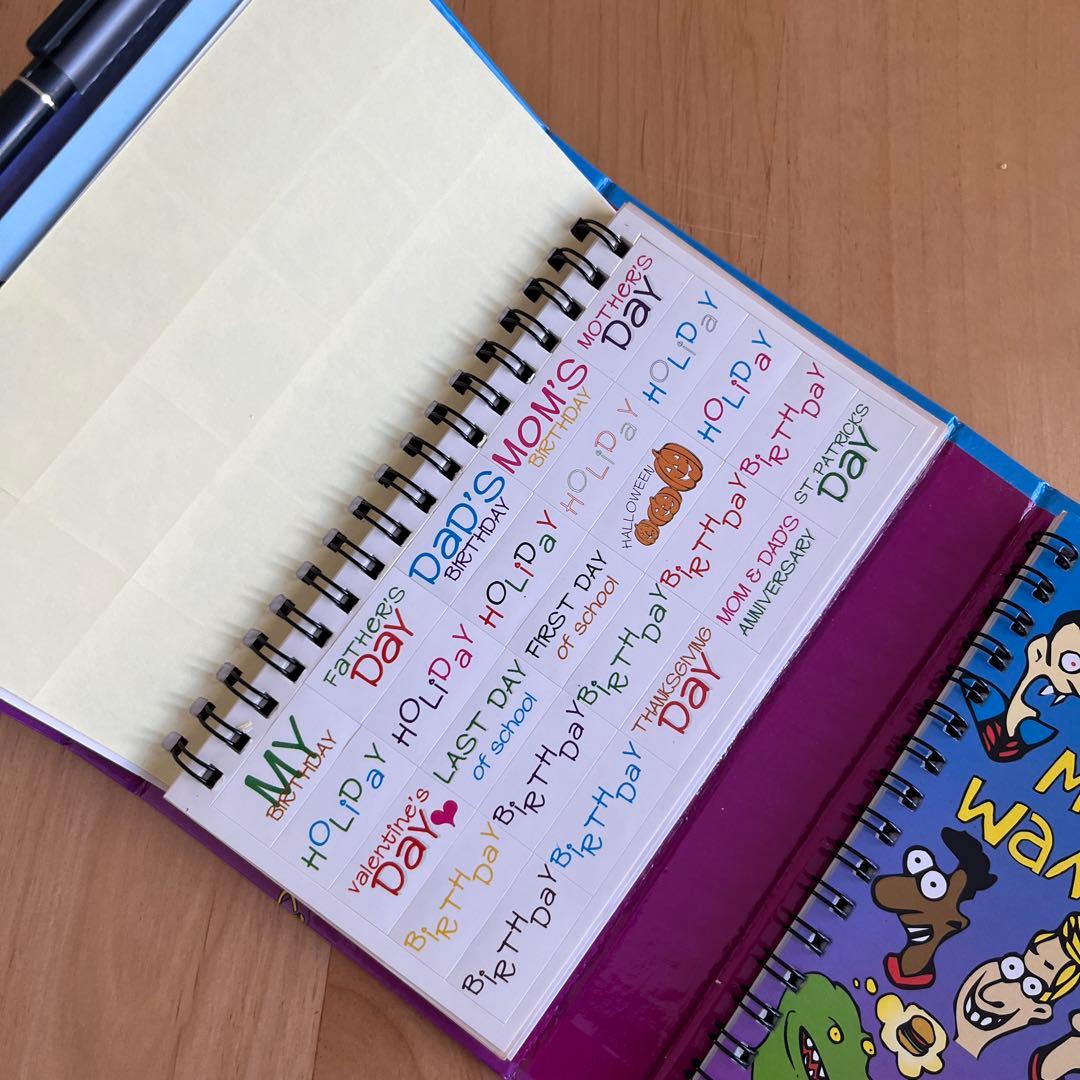 マクドナルド　手帳型スケジュール帳　非売品