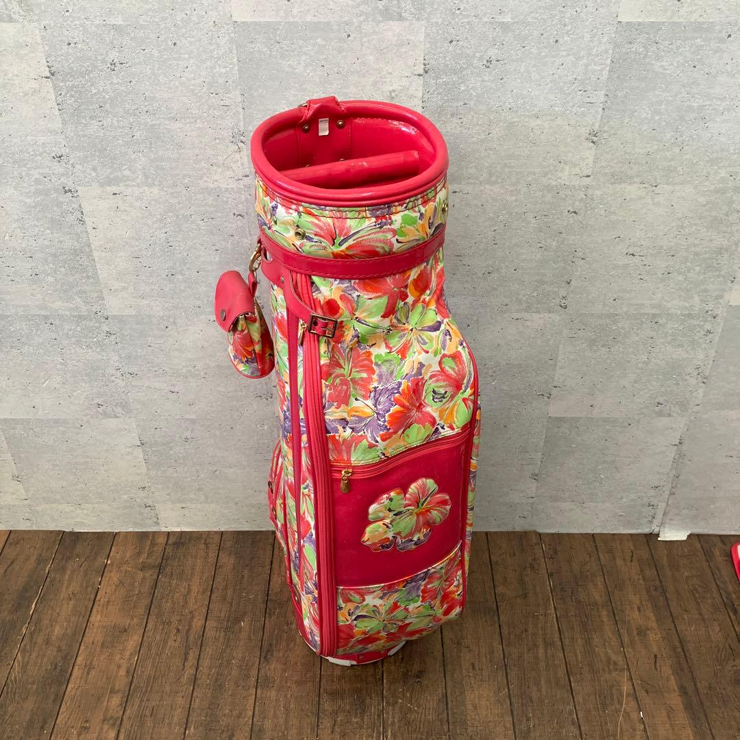 KASCO CLUB ハイビスカス キャディバッグ ゴルフバッグ＆ボストンバッグ