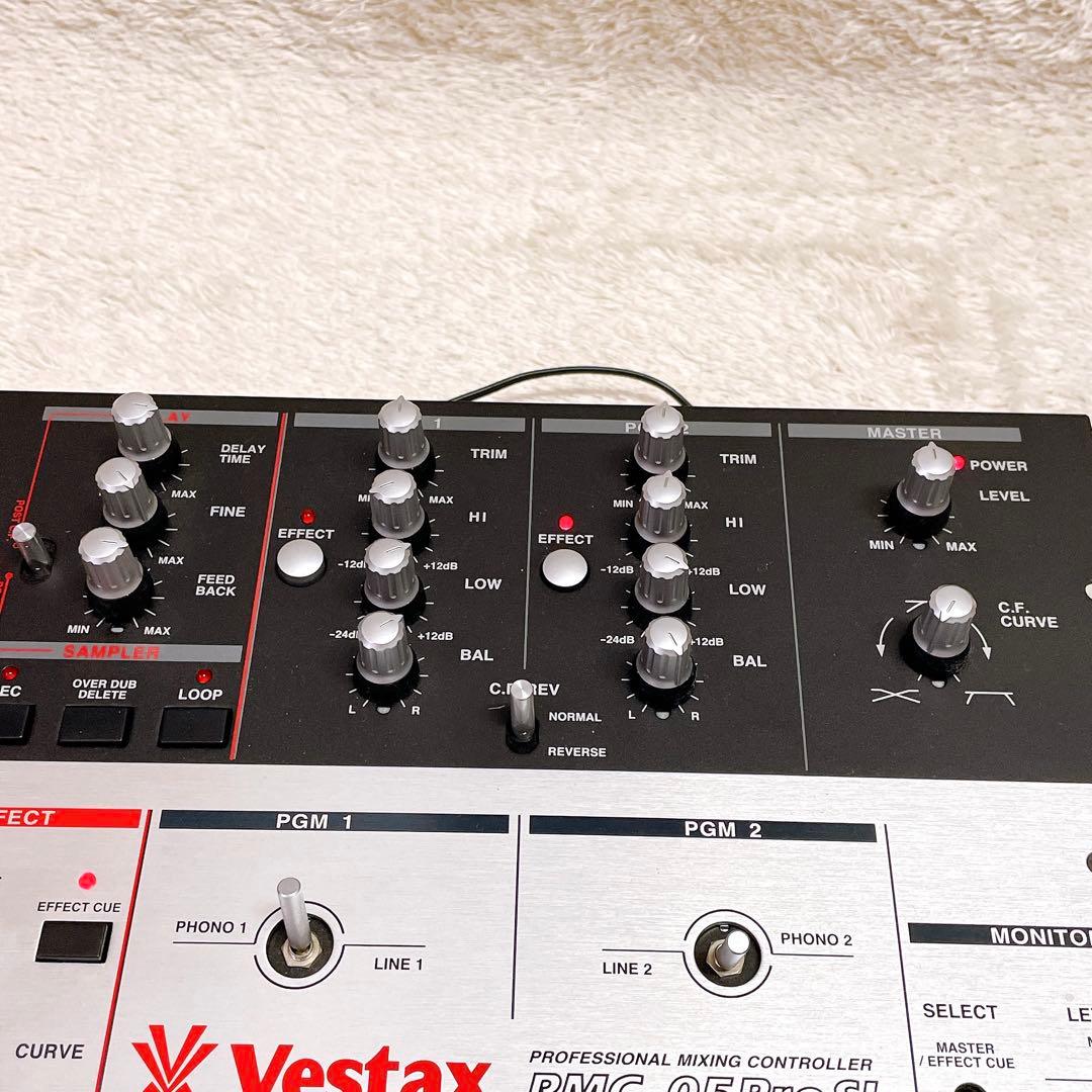 Vestax PMC-05 ProSL ベスタクス DJミキサー シルバー