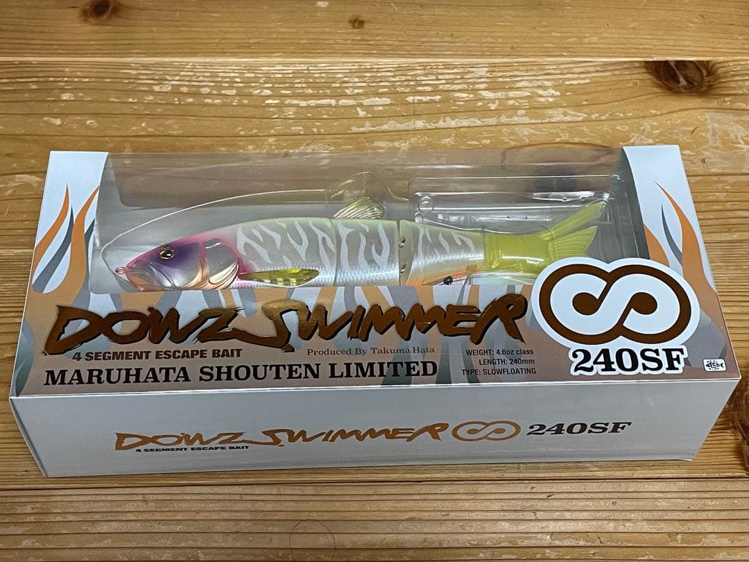 マルハタ商店　DOWZSWIMMER 240SF マルハタゴーストチャート