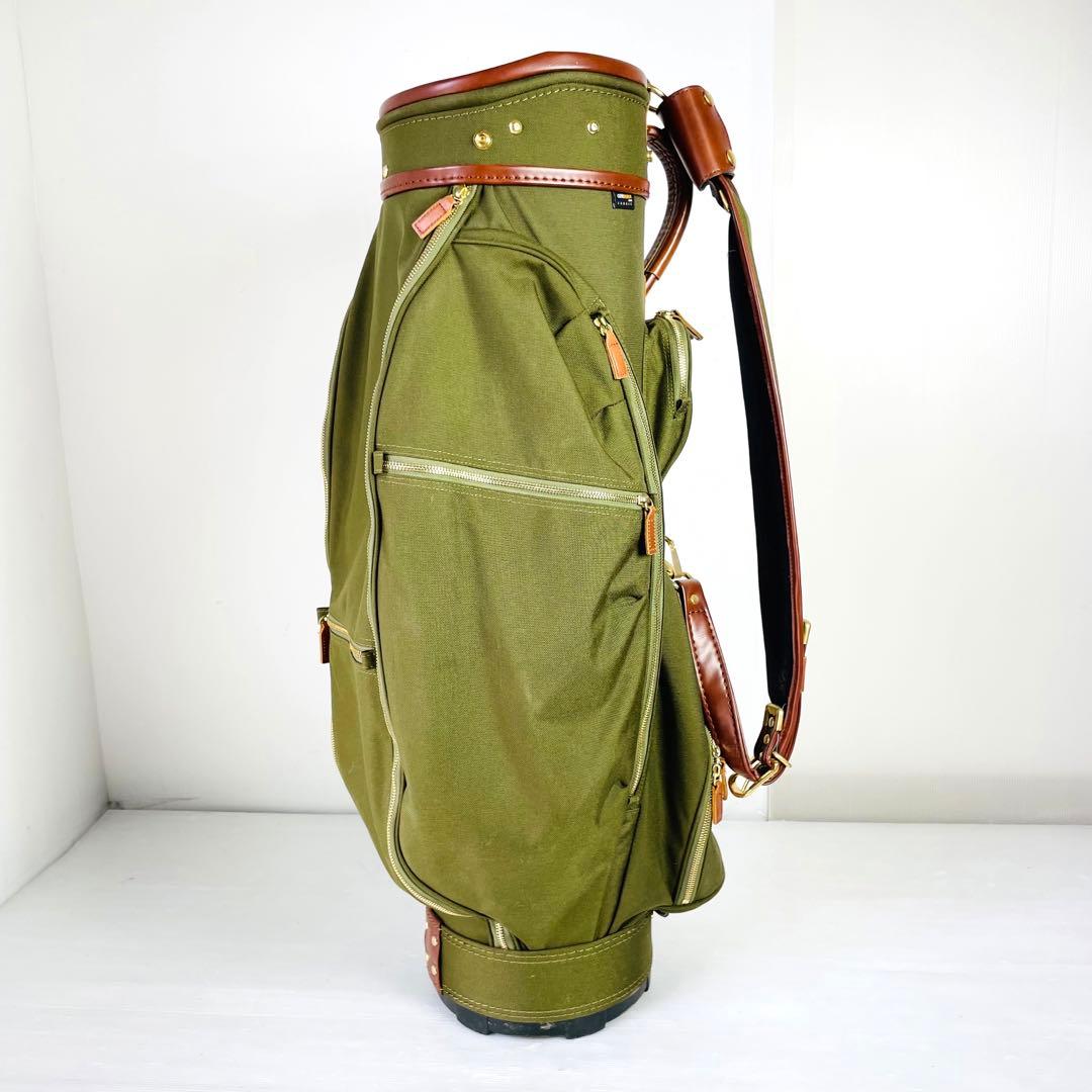 良品 コヤマゴルフ キャディバッグ ゴルフバッグ カートタイプ 日本製