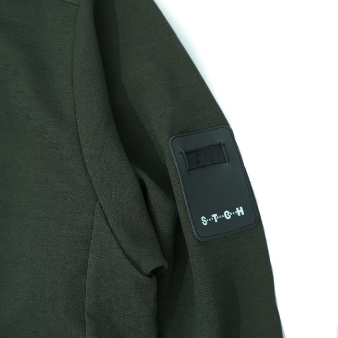 STCH antiqua ゴルフウェア 刺繍ロゴジップフーディー パーカー
