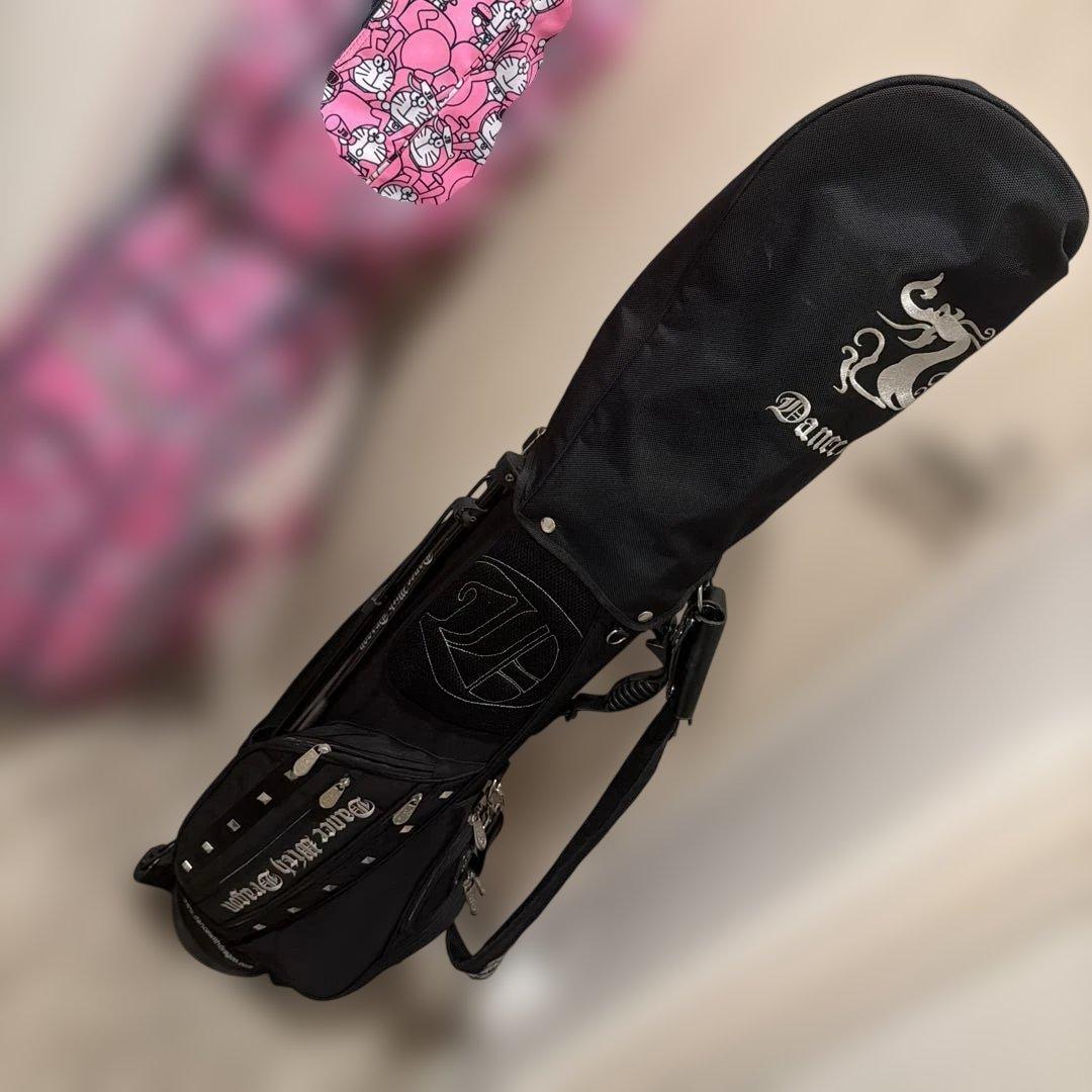 Dance With Dragon ブラックキャディバッグ