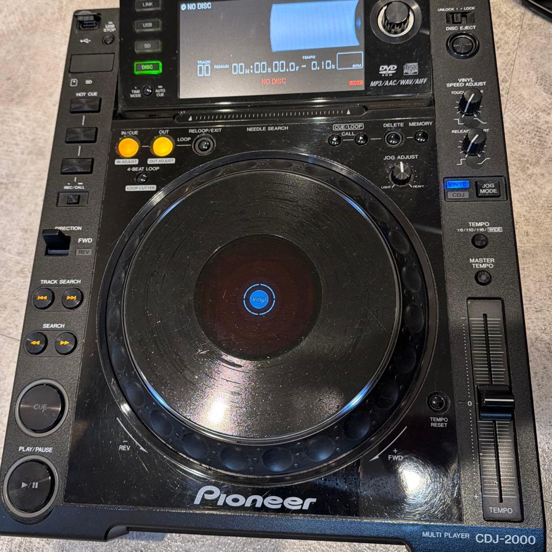 Pioneer CDJ-2000 動作確認済み
