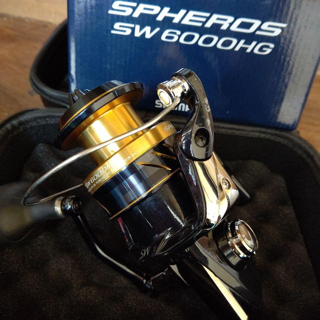 SHIMANO スフェロスSW6000HG スピニングリ