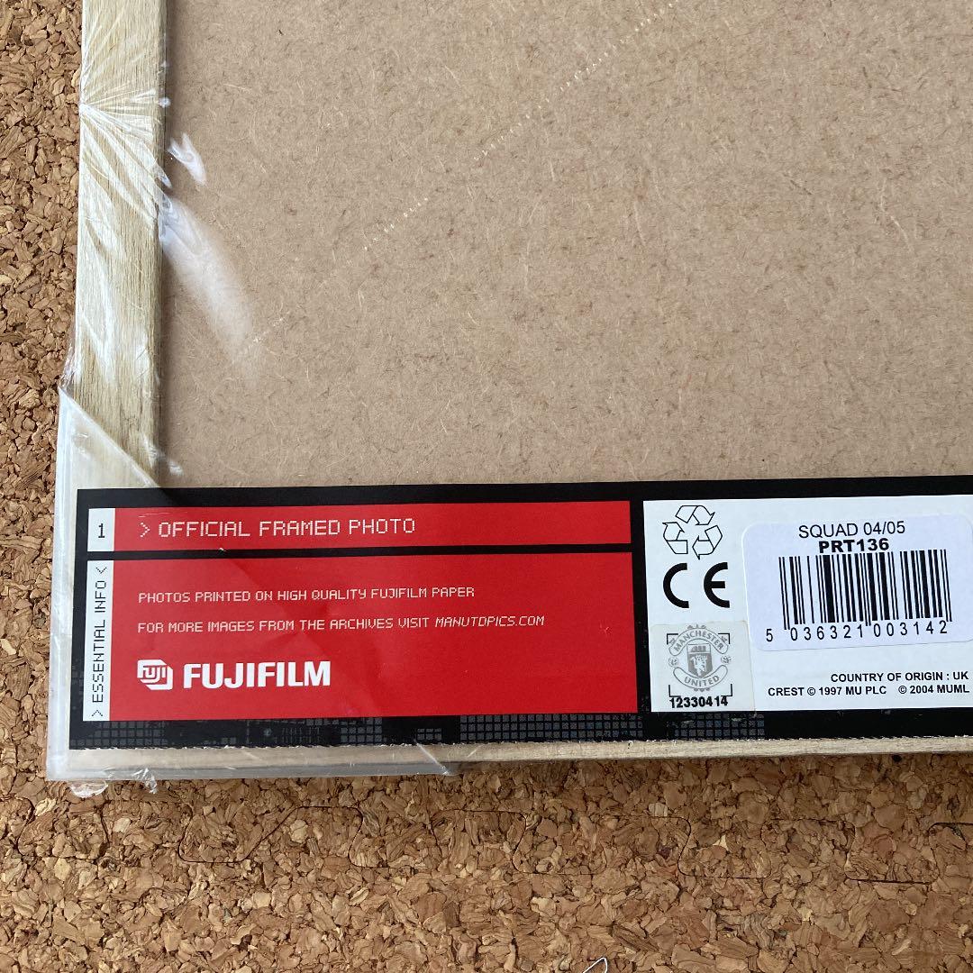 ☆マンチェスターユナイテッド　公式サイン入り額縁☆