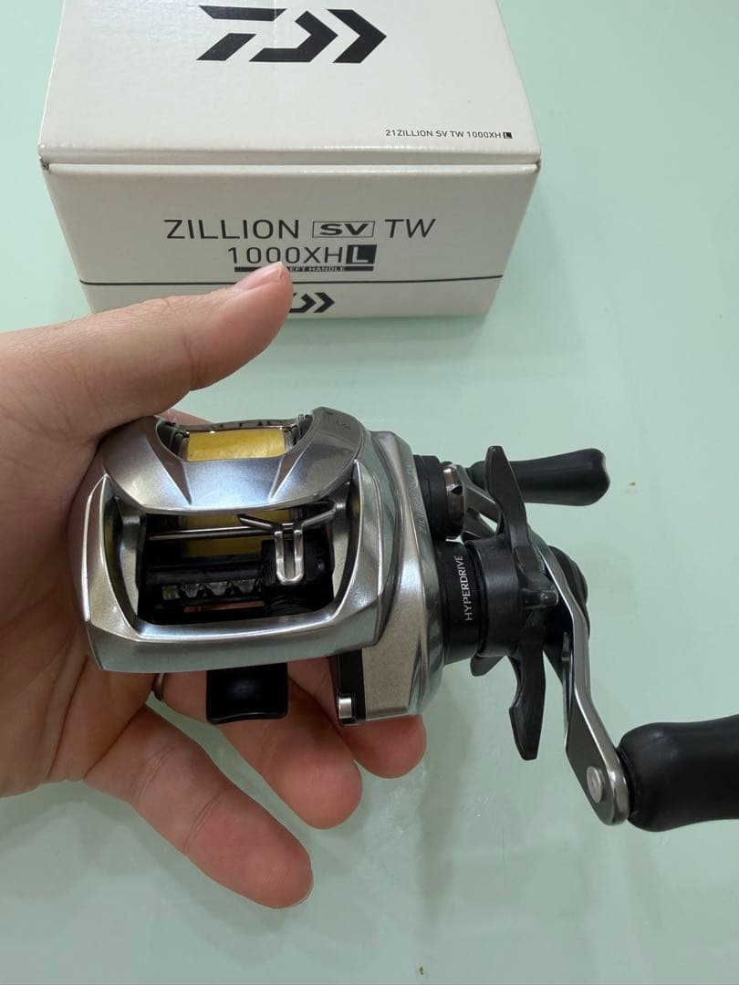 【ダイワ】21ジリオンSVTW XHL 左巻き ベイトリール