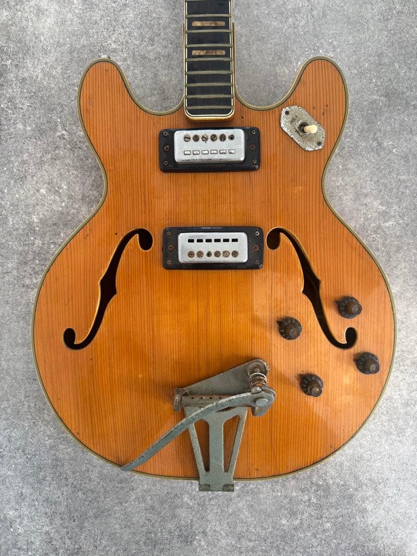 あ*う様 Greco エレクトリックギター ナチュラルウッド　ジャンクかもです