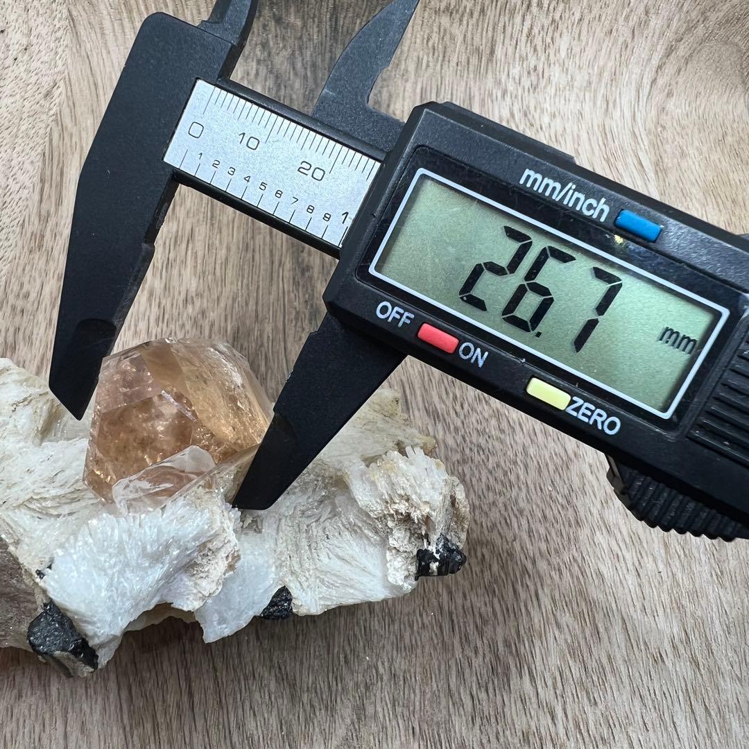 シェリーカラー トパーズ  鉱物 標本 原石