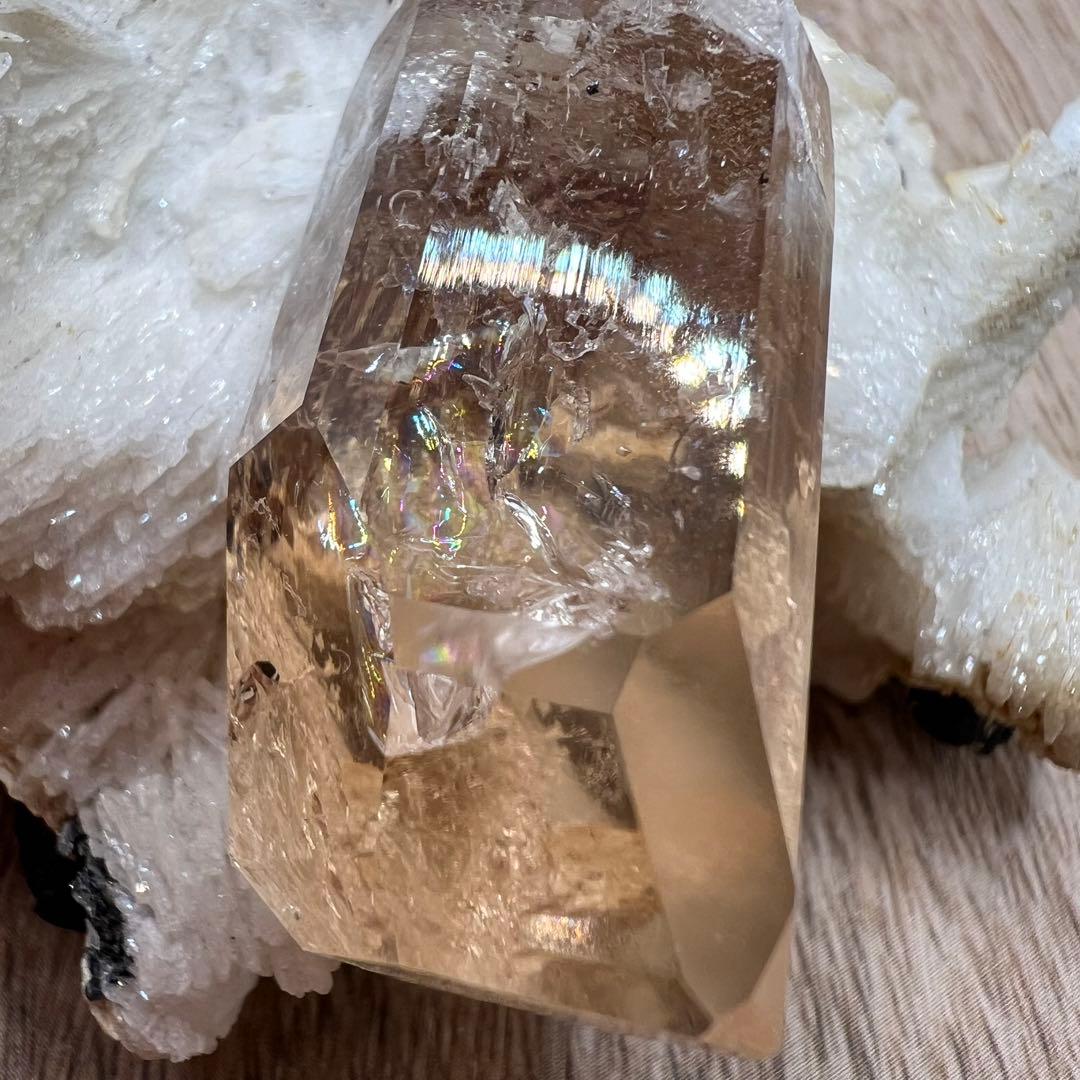 シェリーカラー トパーズ  鉱物 標本 原石