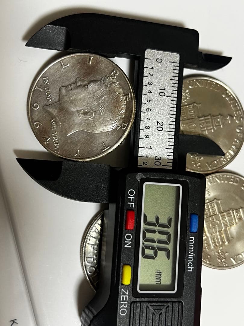 1964年1976年ケネディ　ハーフダラー4枚セット