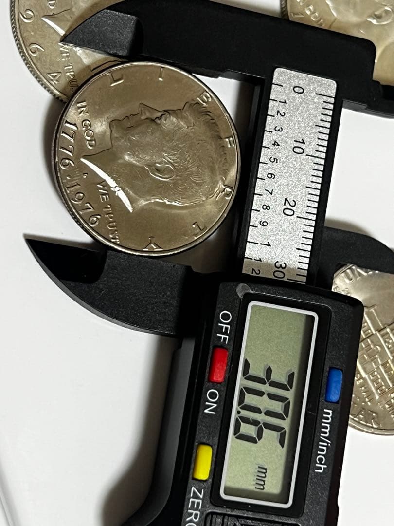 1964年1976年ケネディ　ハーフダラー4枚セット