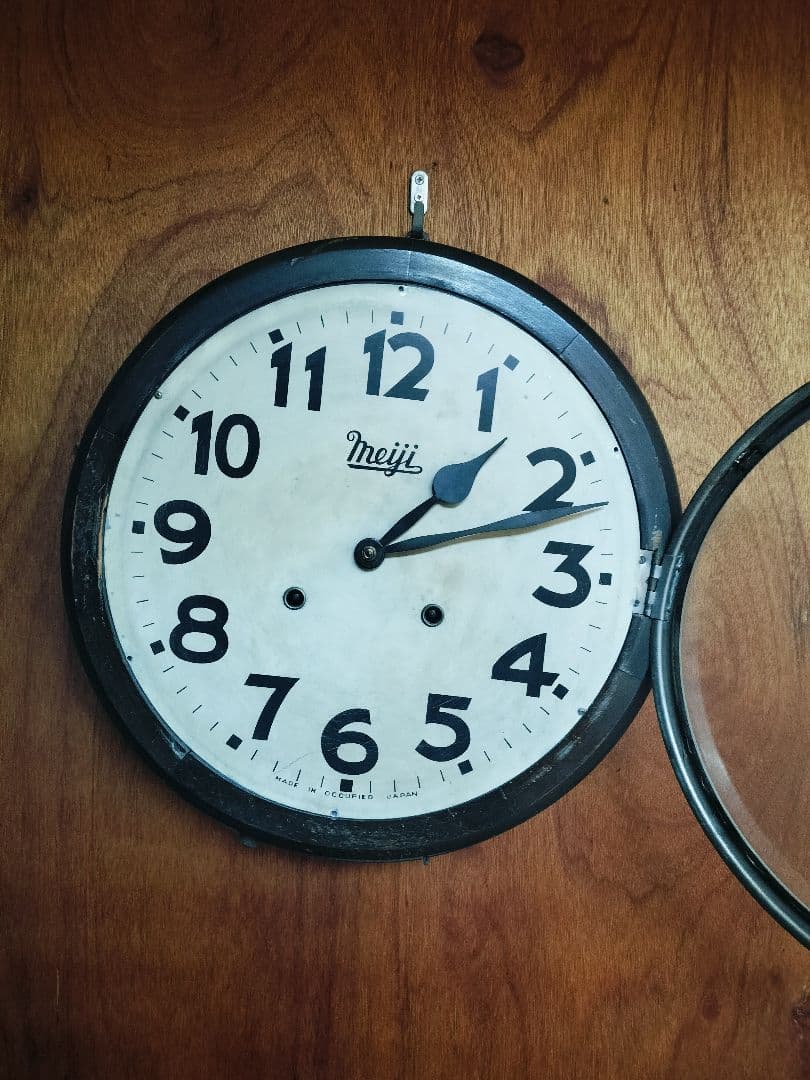 meiji アナログ壁掛け時計