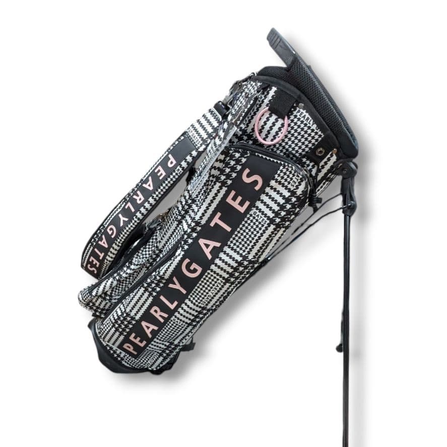 【即完売】パーリーゲイツ グレンチェック キャディバッグ カバー他 10点セット