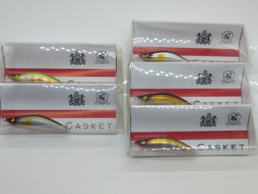 CASKET TRAD MINNOW 50 S & 50 SHS 5個セット