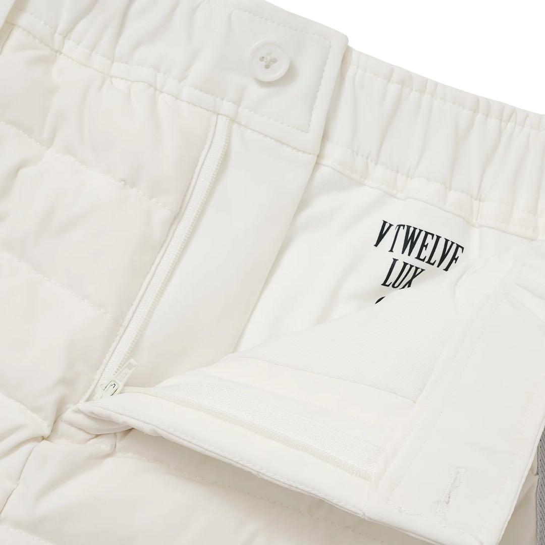 V TWELVE LUX ゴルフスカート ホワイト