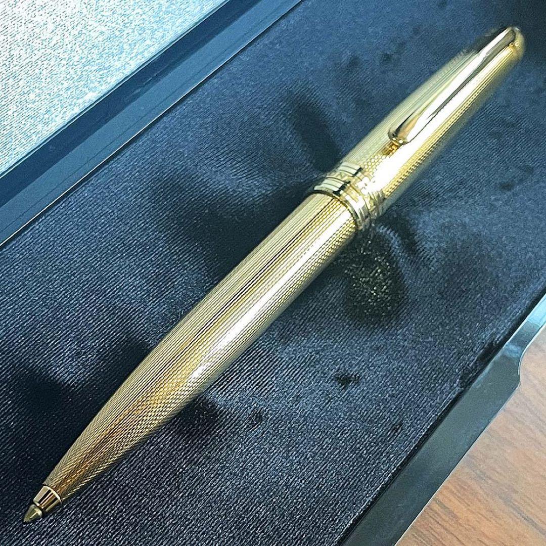 美品 モンブラン マイスターシュテュック 1644 ソリテール ゴールドバーレイ