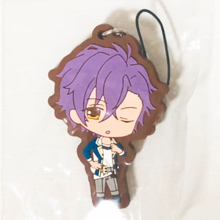 新品★あんスタ【UNDEAD＆fine】ローソン★ラバーストラップ★8点セット