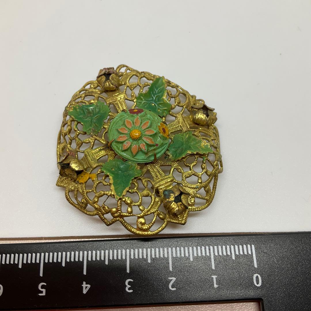 英国製ビンテージブローチ⑦