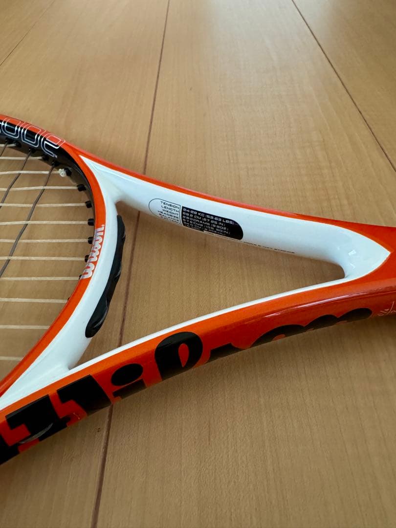 損切価格 極めて美品 Wilson ntour 105グリップ3