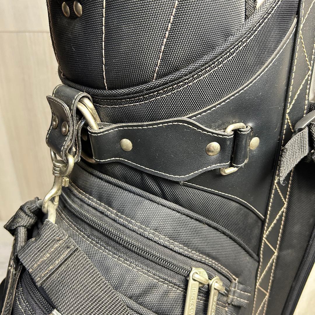 【希少！】ブラックアンドホワイト キャディバッグ　レア物　Black&White