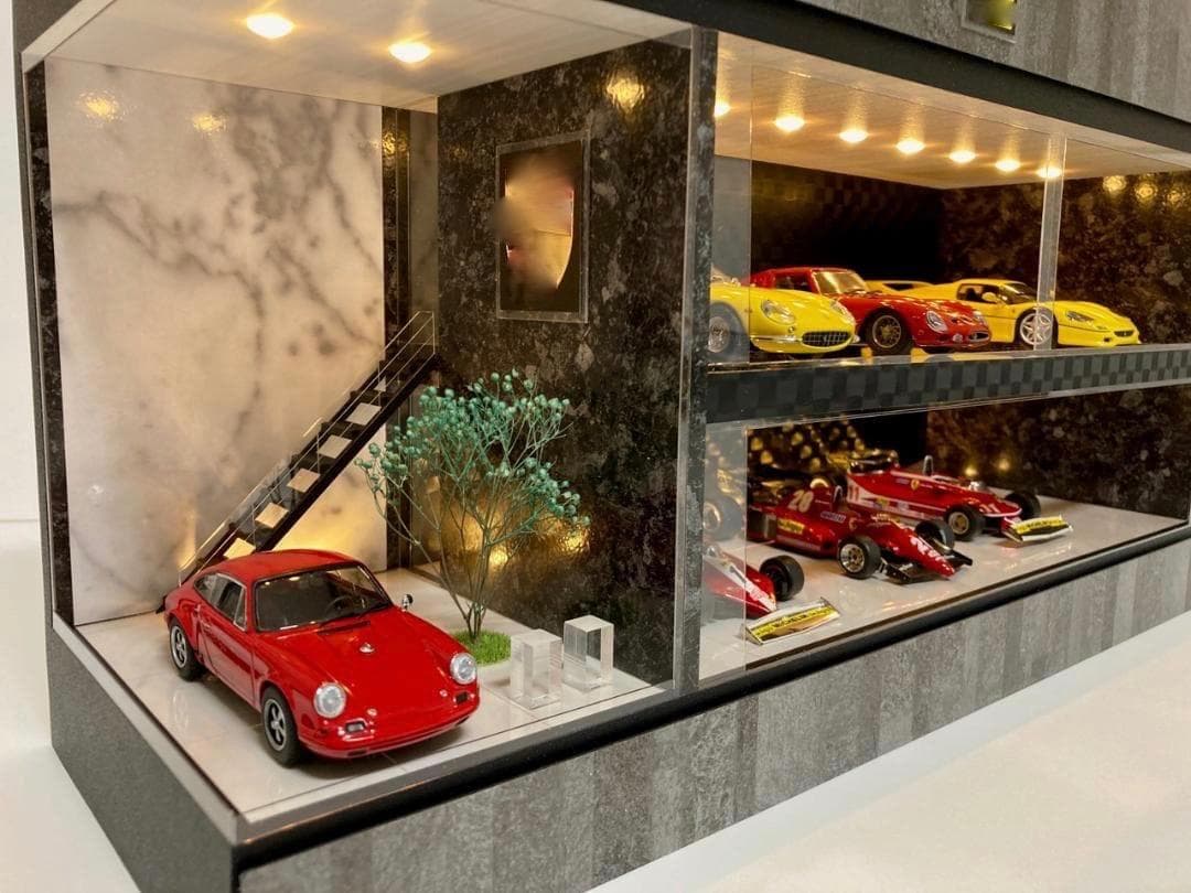 nickオーダー品・ 3層式・ディスプレーBOX / ネオジオラマ