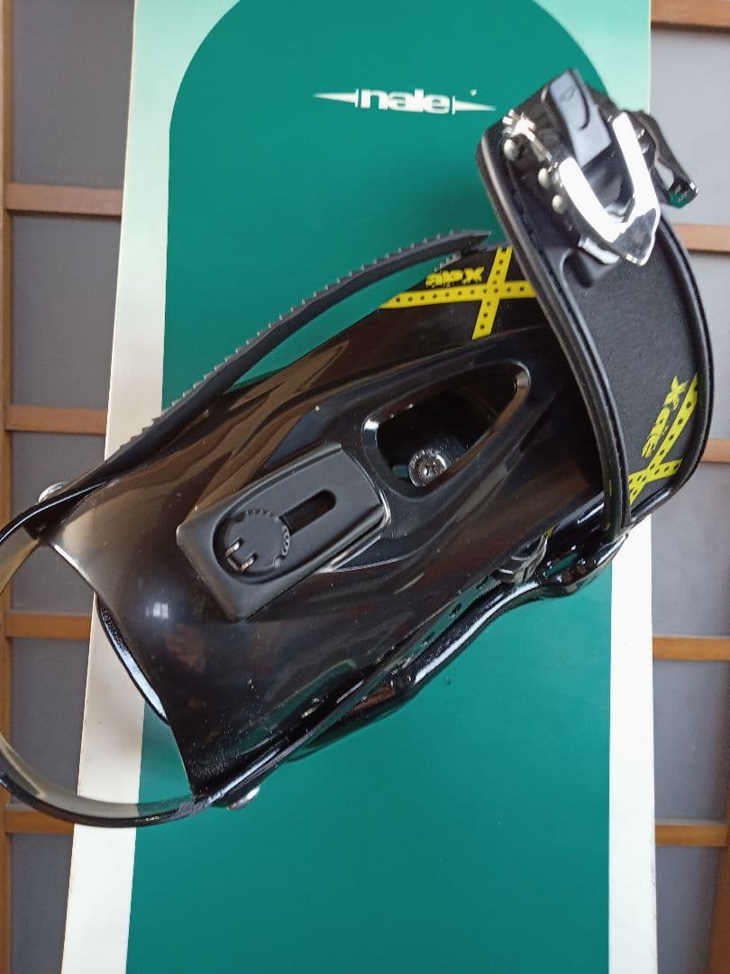 NADE zeke スノーボード グリーン ビンディング付き