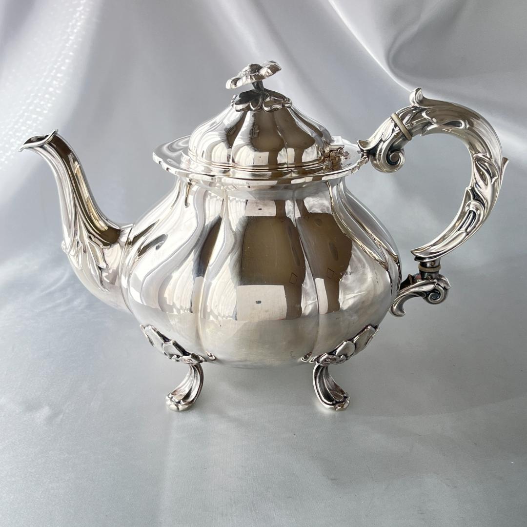 【Cohr】ティーポット【シルバープレート】デンマーク