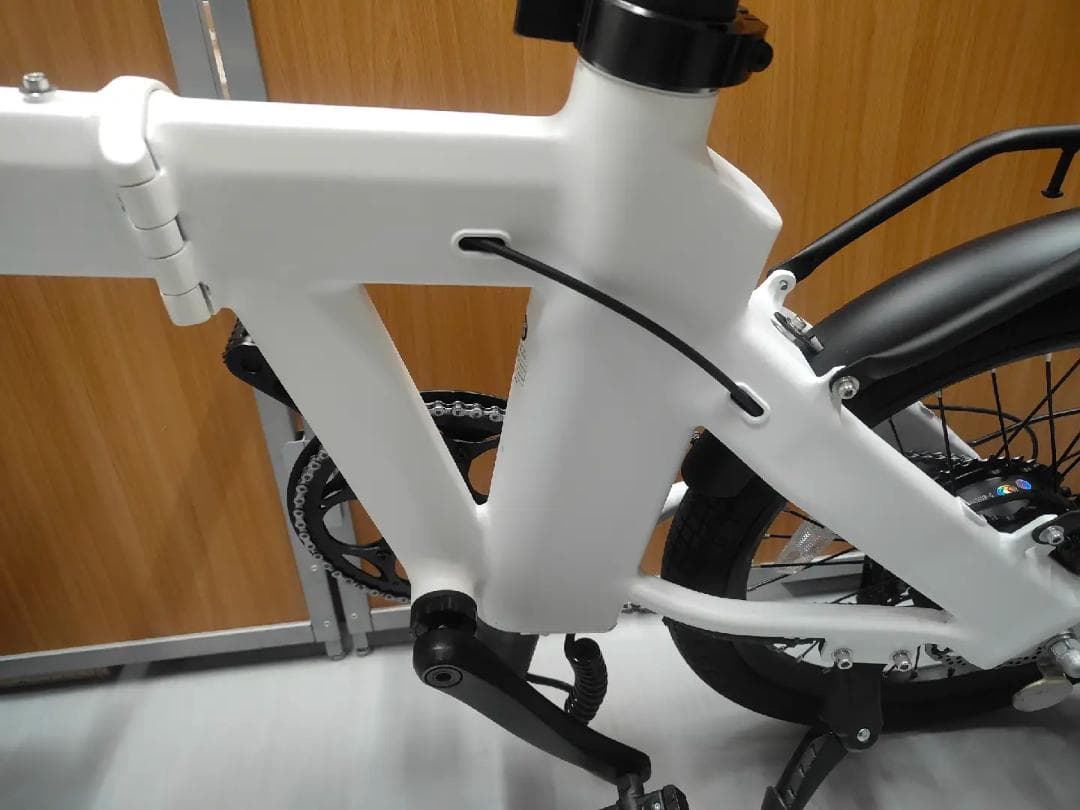 【歳末SALE開催中！】折りたたみ電動アシスト自転車 ERWAYA02 ホワイト