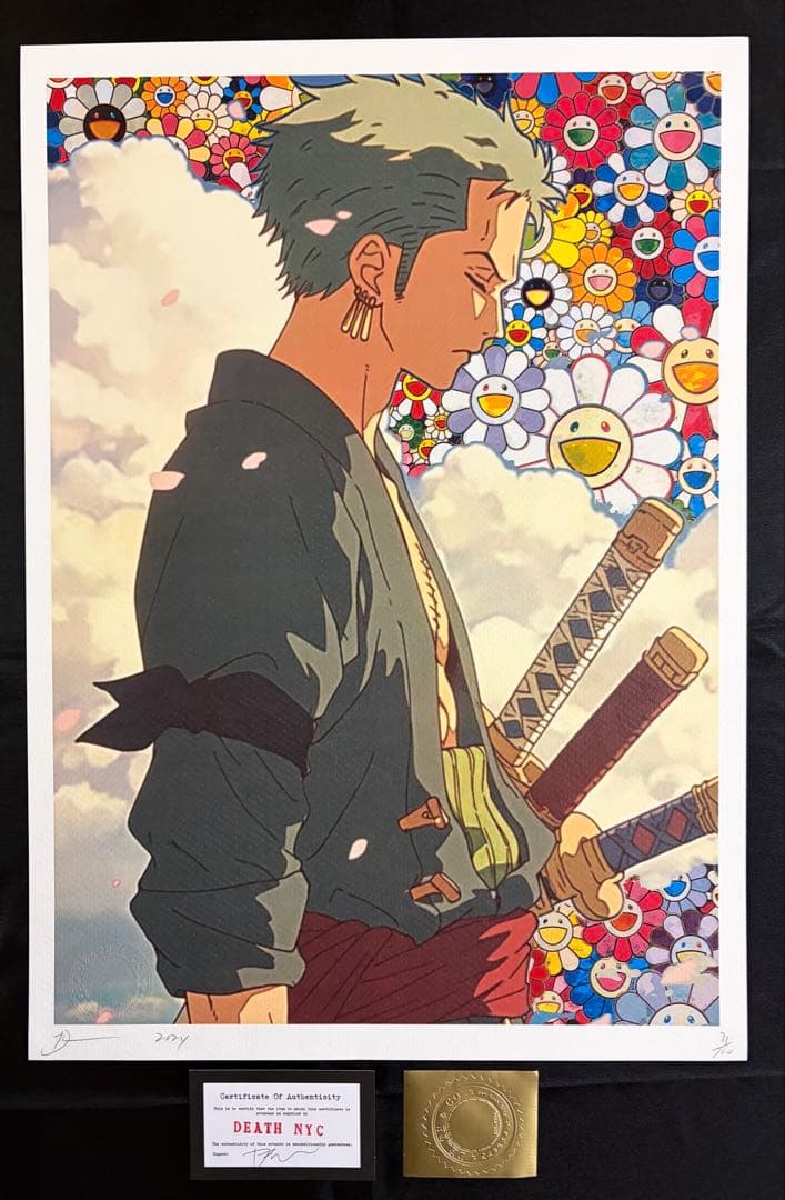 世界限定100枚 DEATH NYC アート ポスター op02