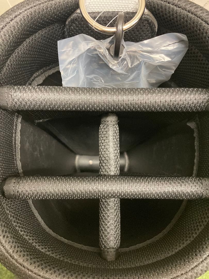 BRIDGESTONE GOLF キャディバッグ 白赤黒　軽量　9インチ