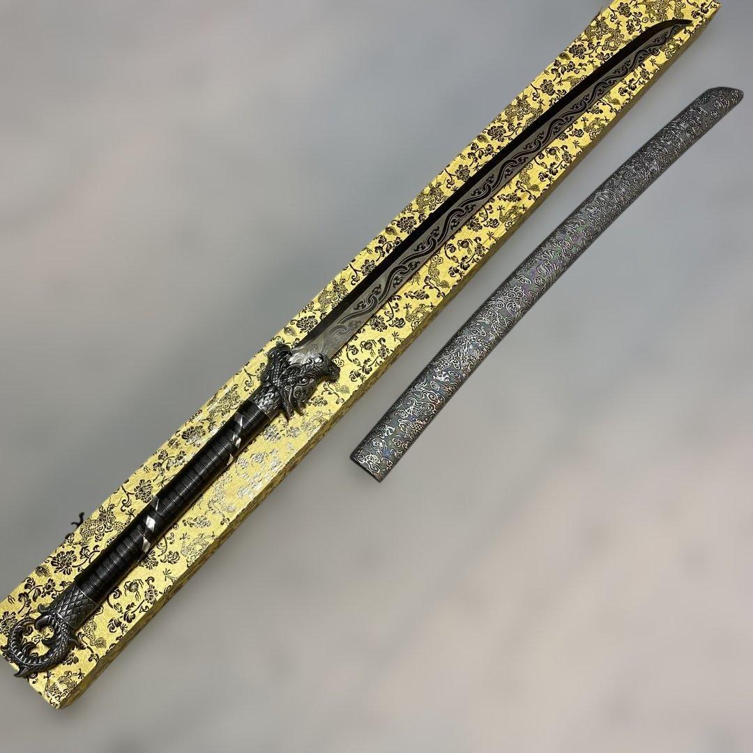 模造刀 中華宝刀剣 龍泉宝剣 唐横刀一体型刀剣