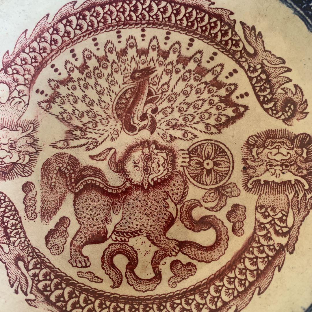 オランダ焼き　骨董皿　インドネシア
