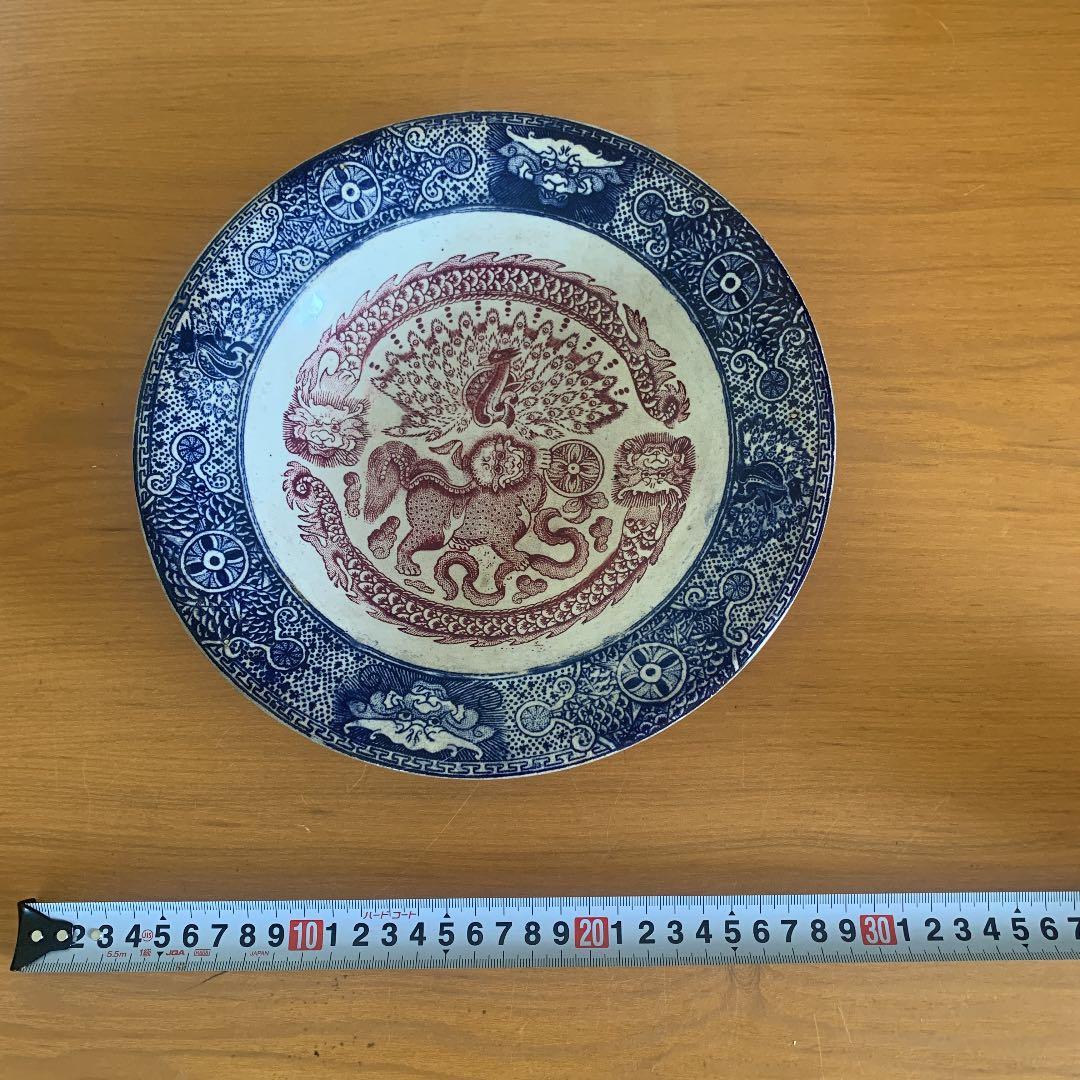 オランダ焼き　骨董皿　インドネシア