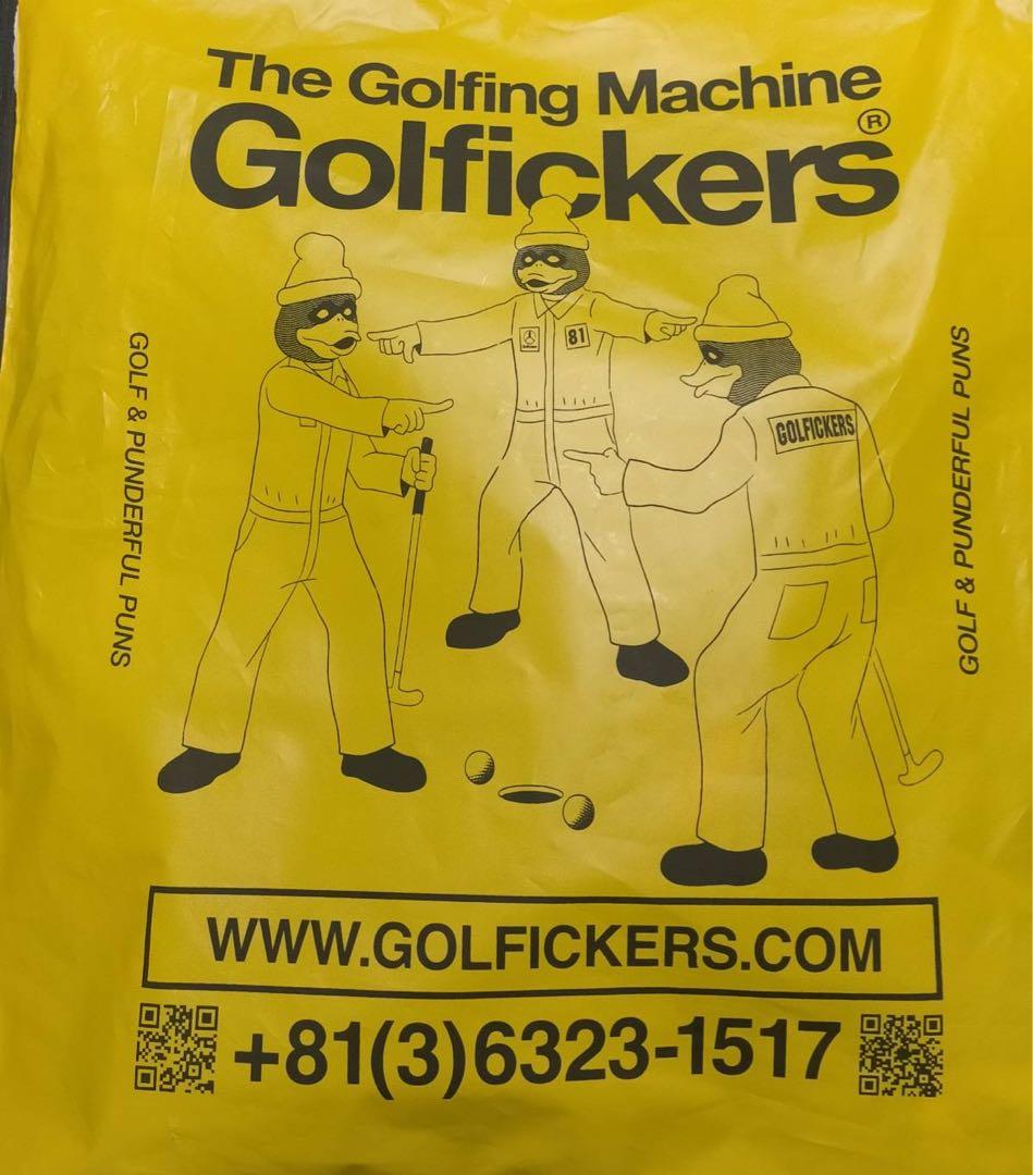 新品 限定コラボ ゴルフィッカーズ モックネック 長袖 ゴルフウェア L サイズ