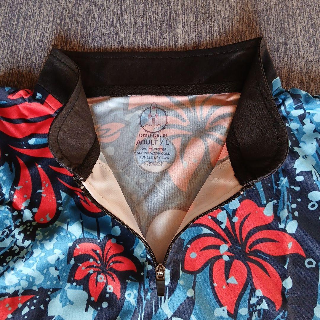 ✨新品✨ボウリングウェア　日本サイズXL　ストーム　ブルー　sea bloom