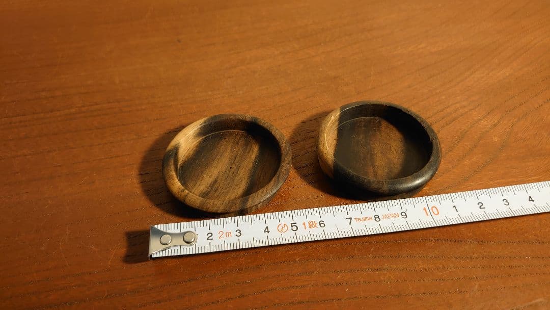 黒柿　襖　襖取手　時代家具　アンティーク家具　銘木　飾棚　2客