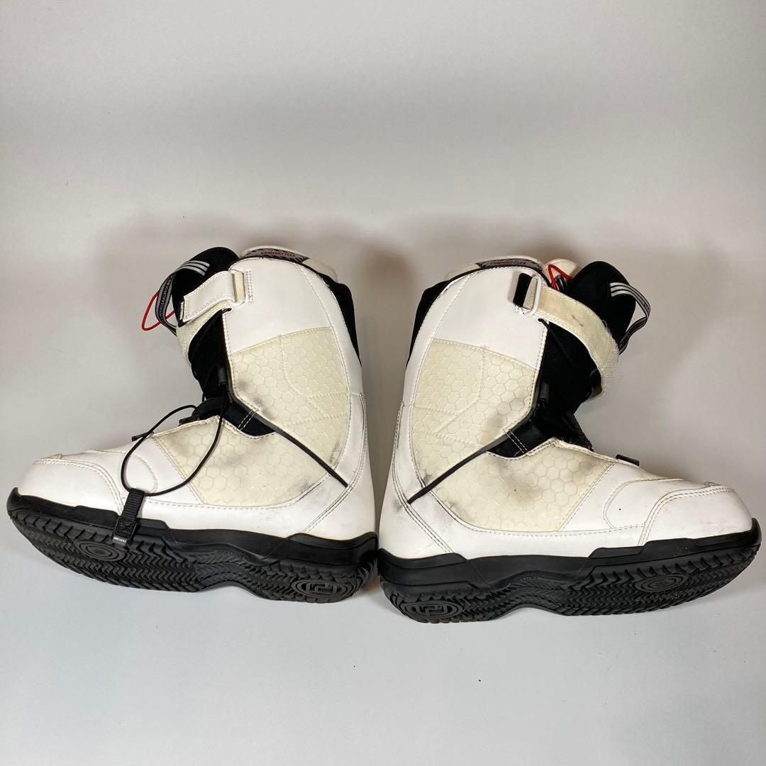 DEELUXE ディーラックス スノボブーツ 25.5cm ホワイト ブラック